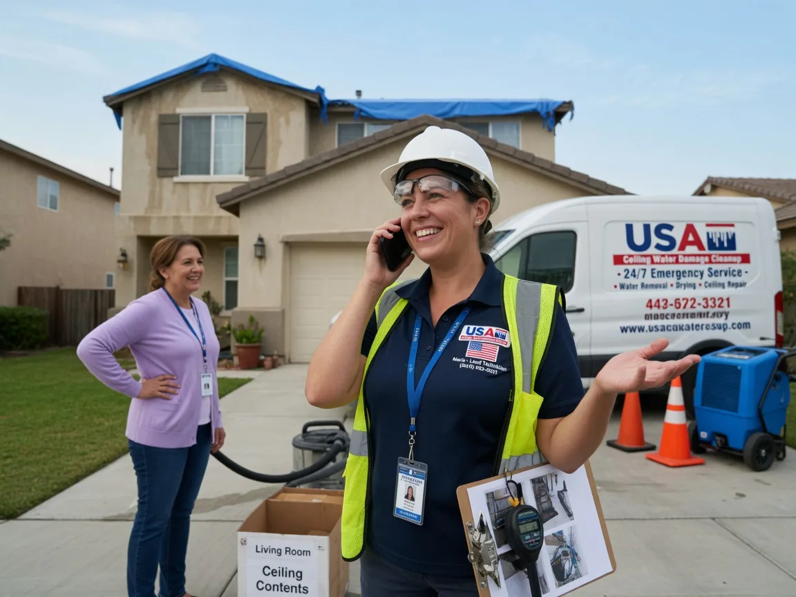 Ceiling Water Damage Restoration Pottsboro, TX FAQs
